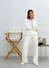 Акция на Джемпер женский Jolie Art Knit молочный S/M от Podushka