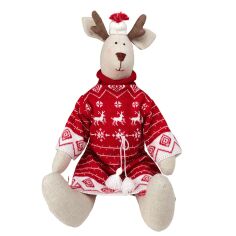 Акція на Декоративная текстильная игрушка Deer Jolly Прованс від Podushka