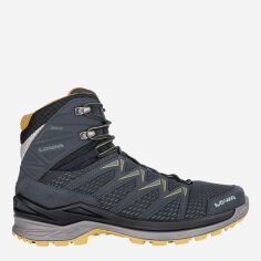 Акція на Чоловічі черевики для трекінгу з Gore-Tex LOWA Innox Pro GTX MID 310703-9785 41.5 (7.5UK) 26 см Steel Blue-Mustard від Rozetka