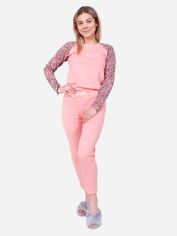 Акція на Піжама (кофта + штани) жіноча Yoclub PID-0011K-AA0 XL Рожева від Rozetka