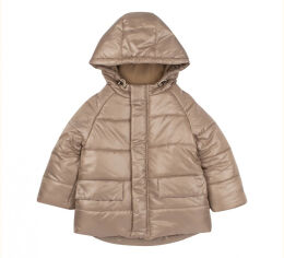 Акция на Куртка зимняя для мальчика КТ308 Бемби H00-коричневый 116 от Podushka