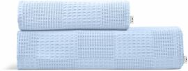 Акція на Набір рушників Cosas Cube Light Blue 75х130 см + 95х130 см від Rozetka