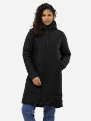 Акція на Куртка зимова жіноча Jack Wolfskin Deutzer Coat W 1207501-6000 S Чорна від Rozetka