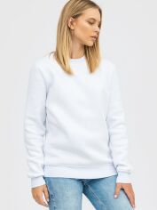 Акція на Світшот на флісі жіночий Ray Basic U0301W 3XL Білий від Rozetka