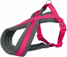 Акція на Шлея туристична Trixie Premium для собак M-L 50-80 см 25 мм, нейлон рожева (4053032020788) від Y.UA