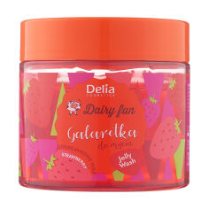 Акція на Желе для душу Delia Cosmetics Dairy Fun Strawberry Полуниця, 350 г від Eva