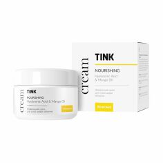Акція на Живильний крем для обличчя Tink Nourishing Hyaluronic Acid & Mango Oil Cream для сухої шкіри, 50 мл від Eva