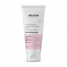 Акция на Інтенсивний антицелюлітний крем для тіла Joko Blend Hot Fat Burning з зігрівальним ефектом, 200 мл от Eva