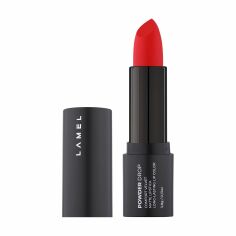 Акція на Матова помада для губ LAMEL Make Up Powder Drop Matte Lipstick 407, 3.8 г від Eva