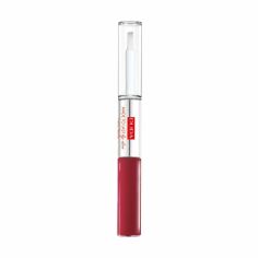 Акція на Блиск для губ Pupa Coral Made To Last Lip Duo, 005 Deep Ruby, 2*4 мл від Eva