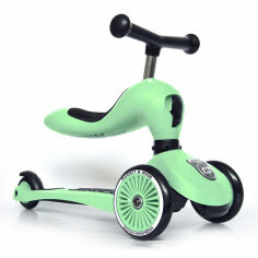 Акция на Самокат Scoot and Ride Highwaykick-1 киви до 3 лет, 20кг SR-160629-KIWI от Podushka