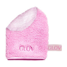 Акція на Рукавиця для зняття макіяжу Glov Dual Fiber Makeup Removing And Skincare Mitt, Pink, 1 шт від Eva