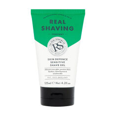 Акция на Чоловічий гель для гоління The Real Shaving Co. Skin Defence Sensitive Shave Gel для чутливої шкіри, 125 мл от Eva
