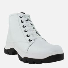 Акція на Жіночі зимові черевики низькі Alvista RaL004 37 23.5 см Білі від Rozetka