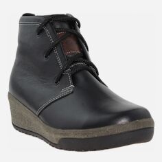 Акция на Жіночі зимові черевики низькі ROSS RR0317 37 23.5 см Чорні от Rozetka