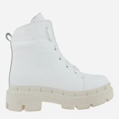 Акция на Жіночі зимові черевики високі EL PASSO RE2478-22 37 22.5 см Білі от Rozetka