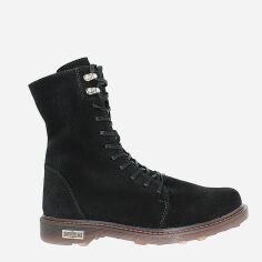 Акція на Жіночі зимові черевики високі Daragani RDL48-8-11 37 23.5 см Чорні від Rozetka
