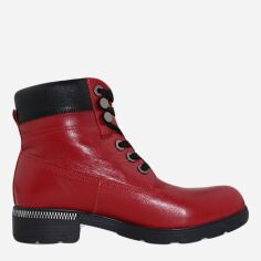 Акція на Жіночі зимові черевики високі Passati RP705 37 23.5 см Червоні від Rozetka
