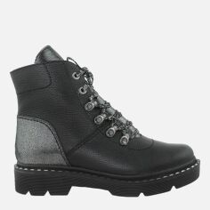 Акция на Жіночі зимові черевики високі Digsi RD774-22 37 23.5 см Чорні от Rozetka