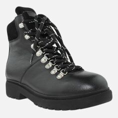 Акція на Жіночі зимові черевики високі Favi RF6955-22 37 23.5 см Чорні від Rozetka