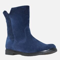 Акція на Жіночі зимові черевики високі Gampr RG18-56027-11 40 25 см Сині від Rozetka
