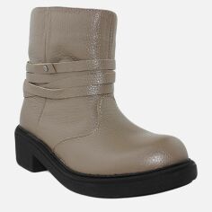 Акция на Жіночі зимові черевики високі Gampr RG18-56034-22 39 24.5 см Бежеві от Rozetka