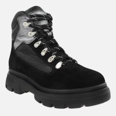 Акция на Жіночі зимові черевики високі Favi RF50456-11 37 23.5 см Чорні от Rozetka