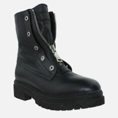 Акция на Жіночі зимові черевики високі Favi RF04779 37 23.5 см Чорні от Rozetka