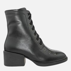Акция на Жіночі зимові черевики високі Emilio RE0965 37 23.5 см Чорні от Rozetka