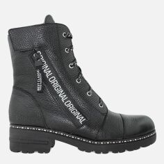 Акція на Жіночі зимові черевики високі Digsi RD751-22 37 23.5 см Чорні від Rozetka