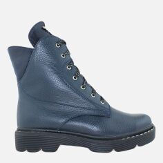 Акція на Жіночі зимові черевики високі Digsi RD776-22 37 23.5 см Сині від Rozetka