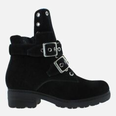 Акція на Жіночі зимові черевики високі Darini RD6446-11 37 23.5 см Чорні від Rozetka