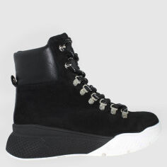 Акция на Жіночі зимові черевики високі Favi RF15651 37 23.5 см Чорні от Rozetka