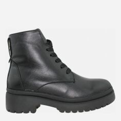 Акція на Жіночі зимові черевики високі Alvista RAZ-008 38 24 см Чорні від Rozetka
