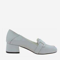 Акція на Жіночі туфлі зі шкіри Classic Style RV2041 37 23.5 см Сірі від Rozetka