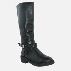 Акція на Жіночі зимові чоботи Favi RF286-8 37 23.5 см Чорні від Rozetka