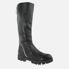 Акция на Жіночі зимові чоботи Favi RF3563-22 37 23.5 см Чорні от Rozetka