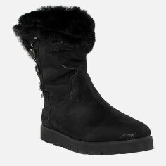 Акція на Жіночі зимові чоботи Favi RF36257 37 23.5 см Чорні від Rozetka