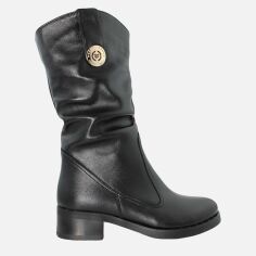 Акція на Жіночі зимові чоботи Emilio RE06067 36 23.5 см Чорні від Rozetka