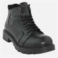 Акция на Чоловічі зимові черевики низькі Goover G1999.01 40 26 см Чорні от Rozetka