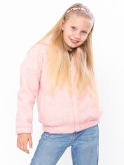 Акція на Дитяча демісезонна куртка для дівчинки Носи своє 6411-130 122 см Світло-персикова (p-12376-137923) від Rozetka