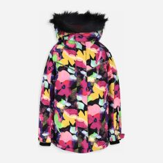 Акція на Дитяча зимова лижна куртка для дівчинки Lemon Outerwear Snow&Ski Girl ZL3152104OSG-022 134 см Різнокольорова від Rozetka