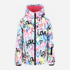 Акция на Дитяча зимова лижна куртка для дівчинки Lemon Outerwear Snow&Ski Girl ZL3152106OSG-022 128 см Різнокольорова от Rozetka