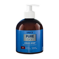 Акция на Рідке мило для рук Unice Pure Sky Liquid Soap, 300 мл от Eva