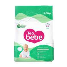 Акция на Пральний порошок Teo Bebe Gentle & Clean Aloe для дитячих речей, 15 циклів прання, 2.25 кг от Eva