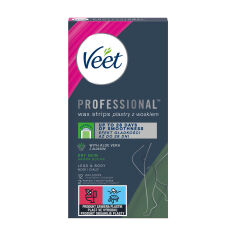 Акция на Воскові смужки для депіляції Veet Professional для сухої шкіри, 12 шт от Eva