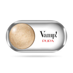 Акція на Тіні для повік Pupa Vamp Eyeshadow Wet & Dry 201 Champagne Gold, 1.5 г від Eva