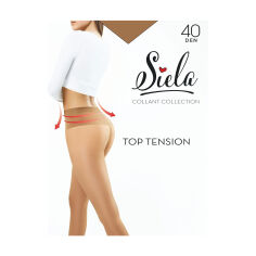 Акція на Колготки жіночі Siela Collant Collection Top Tension 40 Den, Caramel, розмір 3 від Eva
