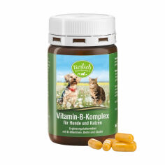 Акція на Вітаміни для кішок та собак в капсулах Tierlieb Vitamin B-Complex For Dogs and Cats B-Комплекс, 120 шт від Eva