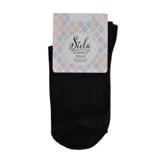 Акция на Шкарпетки жіночі Siela RT1312-053 класичні, чорні, розмір 36-39 от Eva